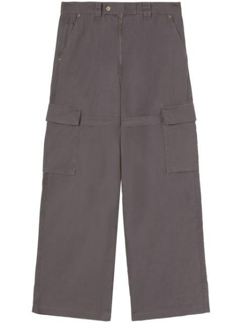 belted-leg cargo trousers by AMBUSH