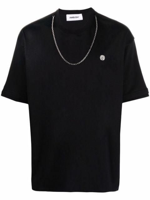 chain-link collar T-shirt by AMBUSH