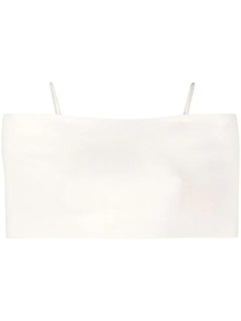 cold-shoulder cropped top by AMBUSH