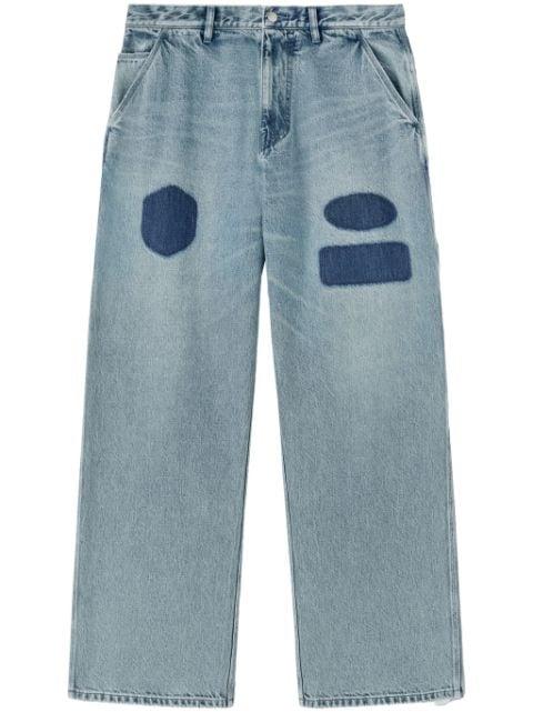 cotton straight-leg jeans by AMBUSH