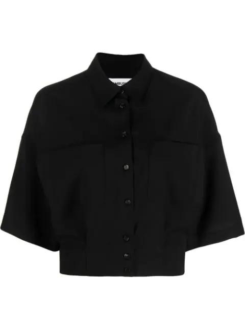 cropped cotton shirt by AMBUSH