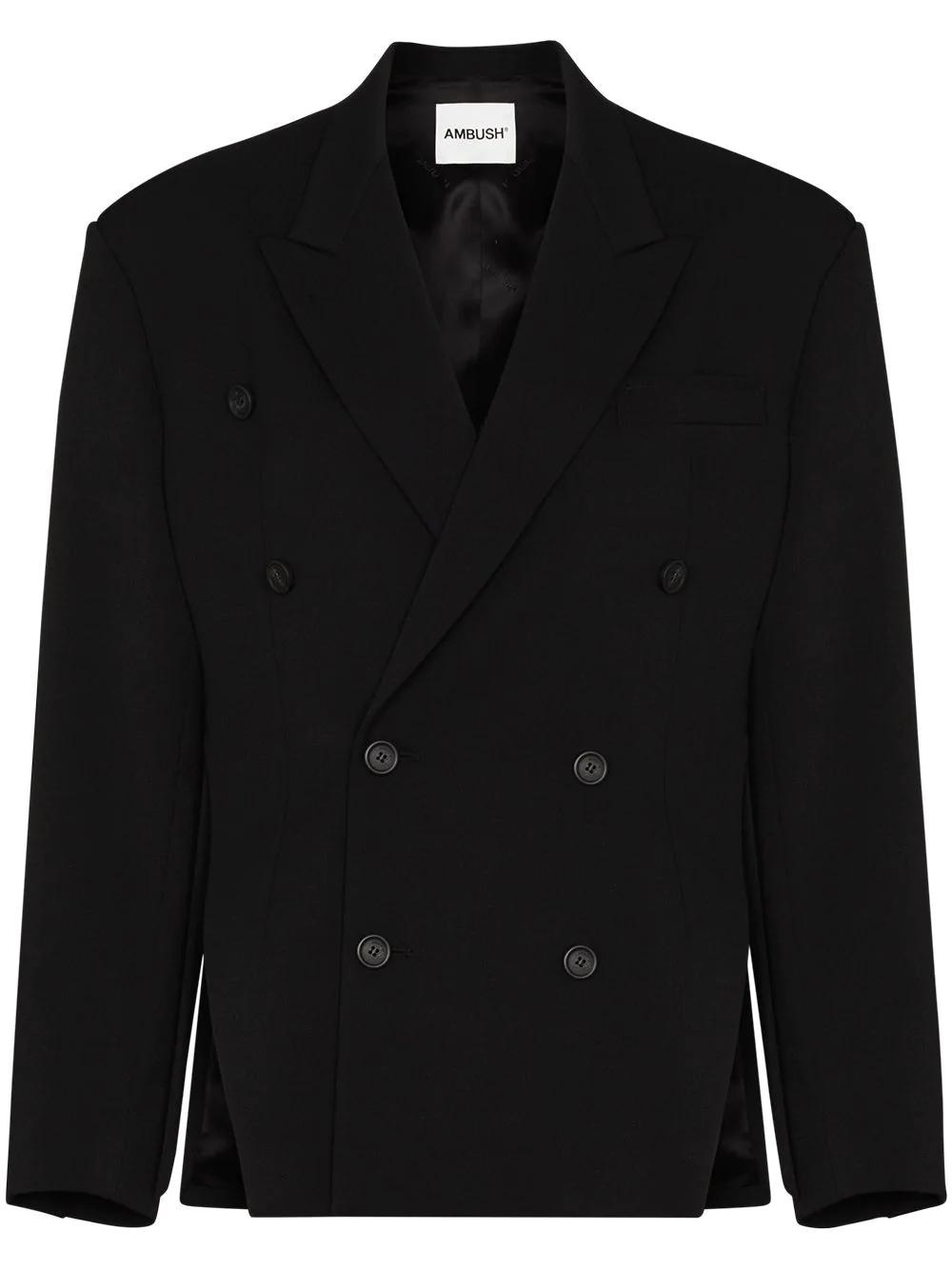 double-breasted tailored blazer by AMBUSH
