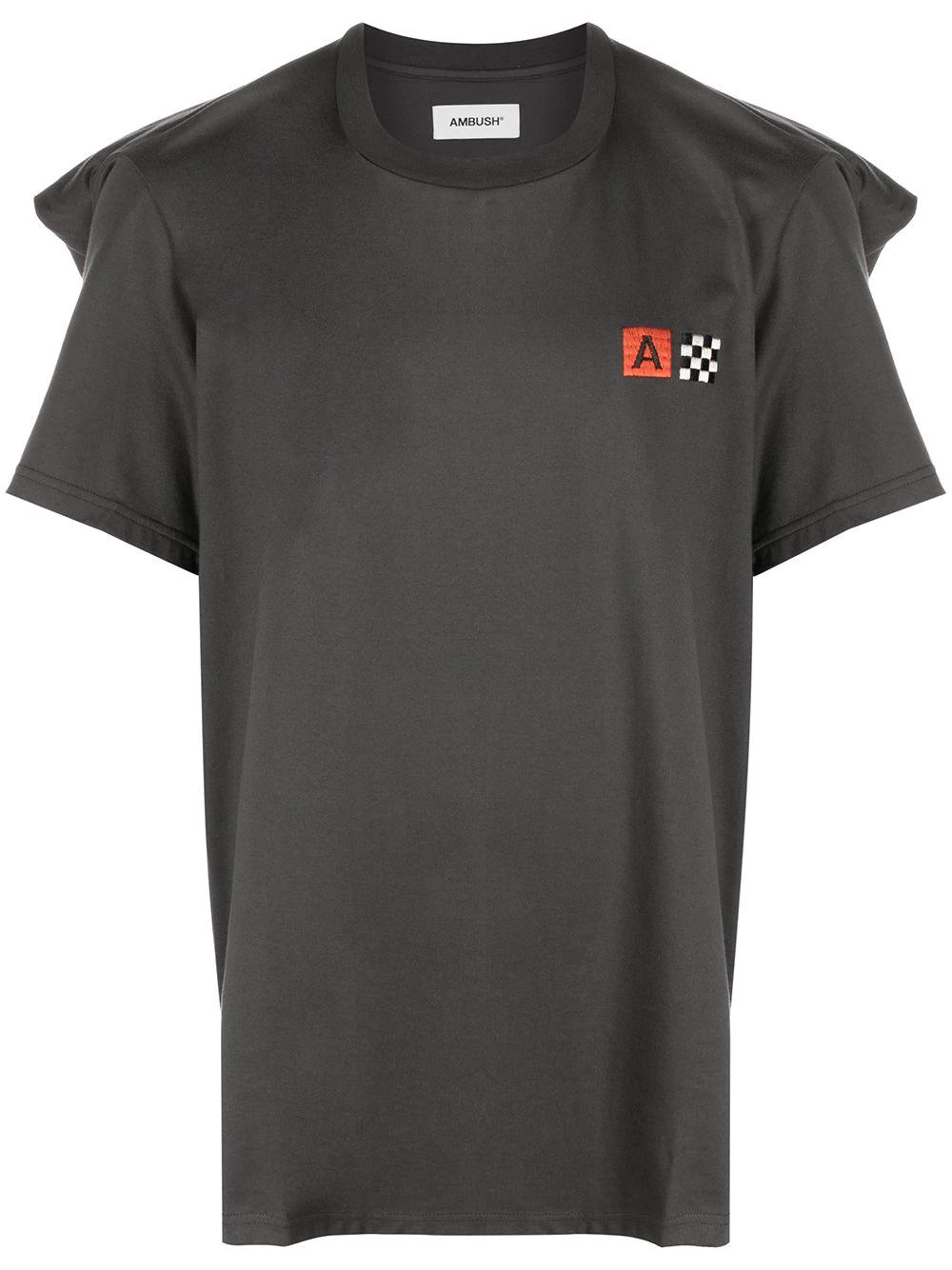 folded-edge crew-neck T-shirt by AMBUSH