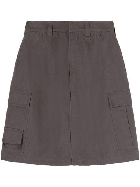 front-slit cargo shorts by AMBUSH