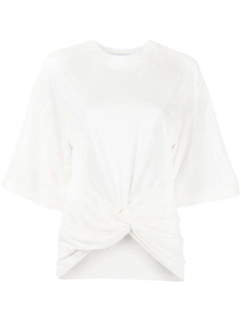 gathered crew-neck T-shirt by AMBUSH