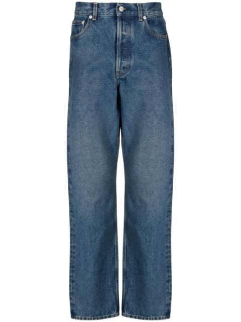 high-rise loose-fit jeans by AMBUSH