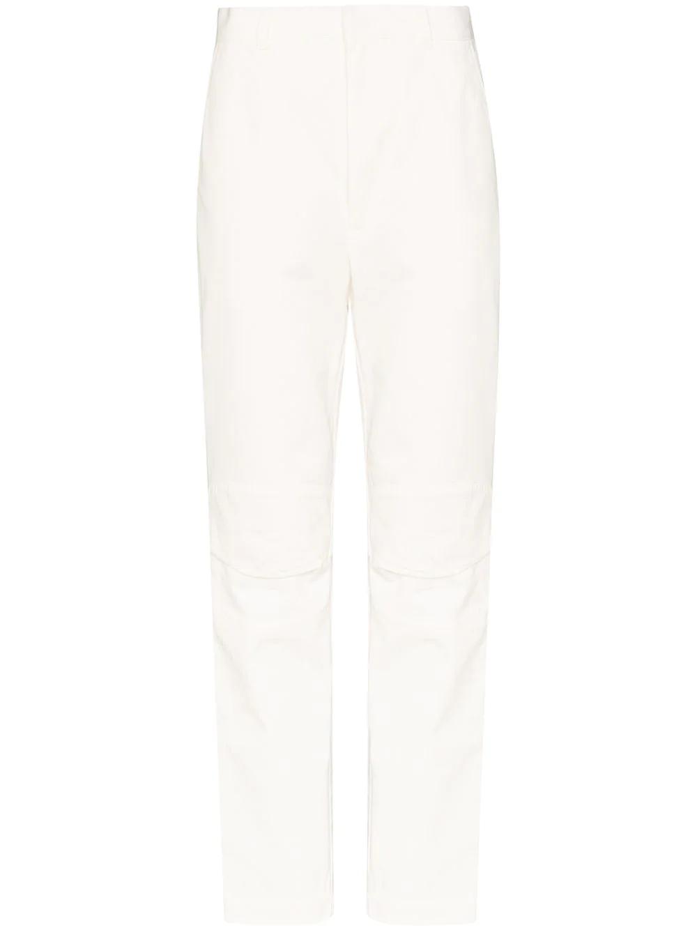high-waisted slim-fit trousers by AMBUSH