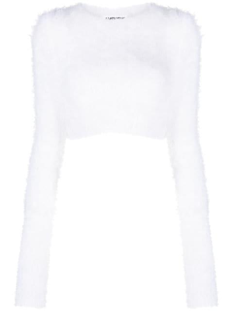 knitted cropped jumper by AMBUSH