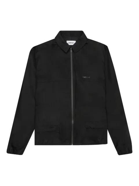 logo-detail shirt jacket by AMBUSH