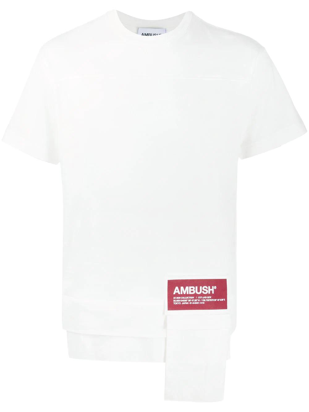 logo patch T-shirt by AMBUSH