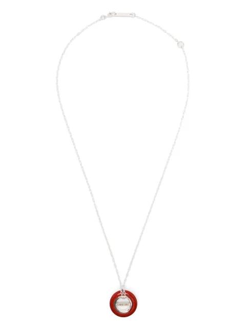 logo-pendant necklace by AMBUSH