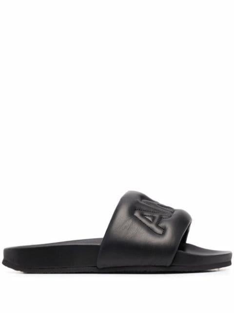 logo-quilted slides by AMBUSH