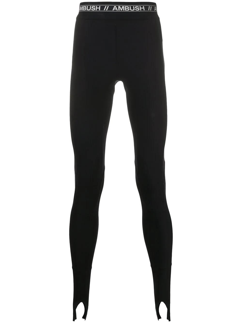 logo-waistband leggings by AMBUSH
