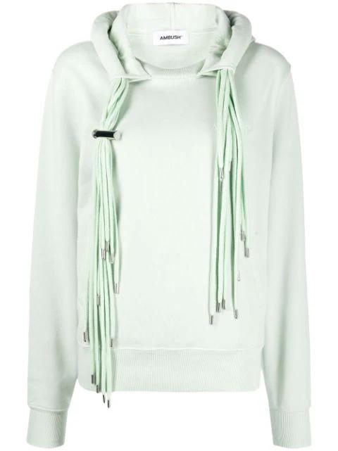 multi-cord cotton hoodie by AMBUSH
