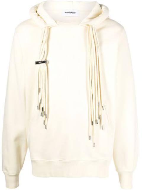 multi-cord long-sleeve hoodie by AMBUSH