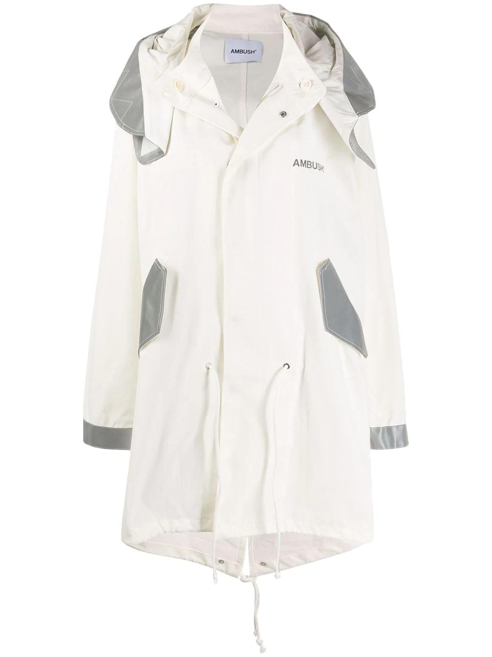 oversized hoodied coat by AMBUSH