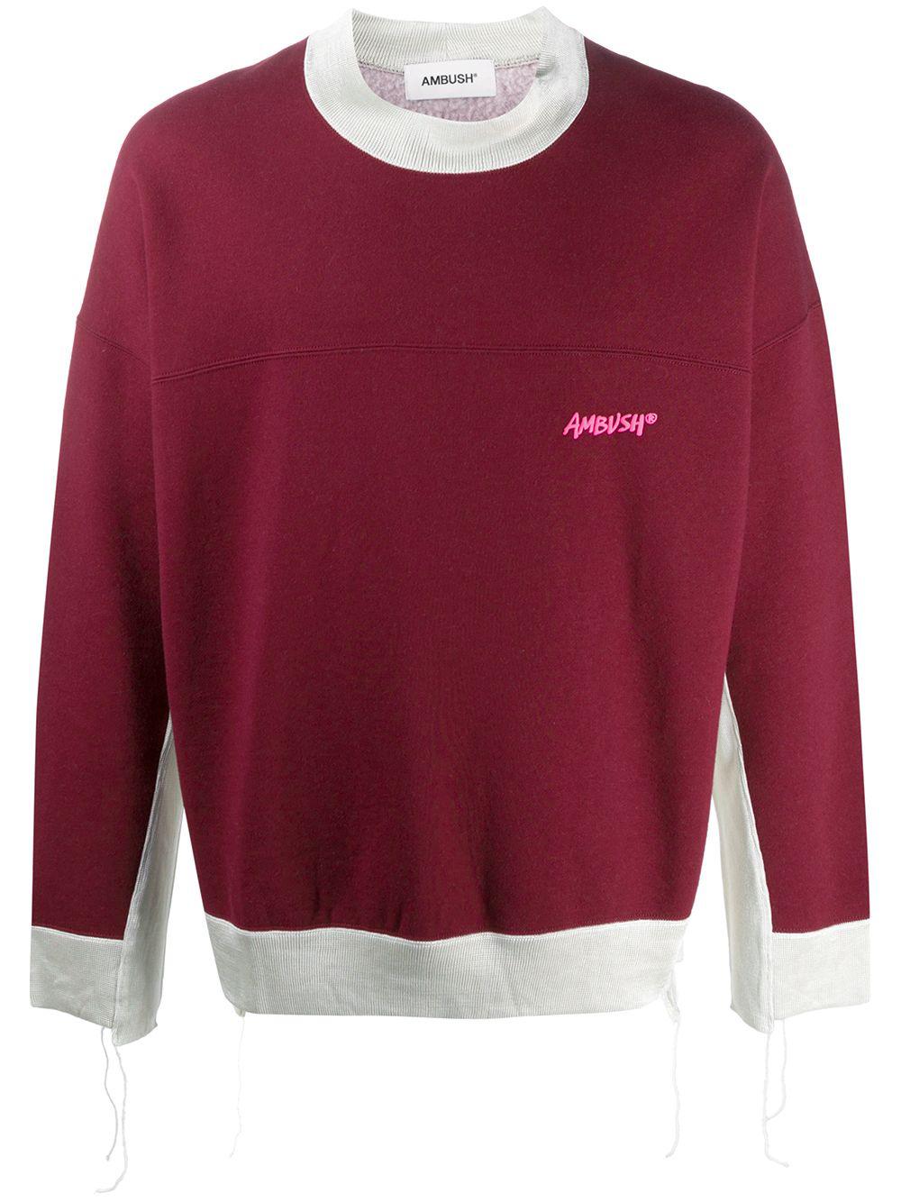 panel detailing sweatshirt by AMBUSH