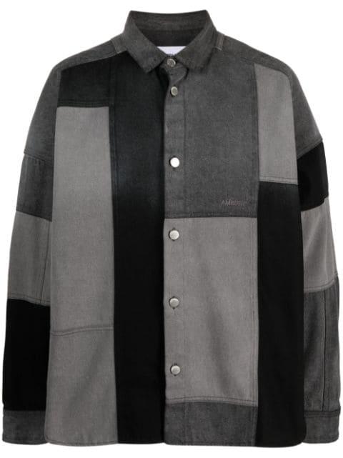 patchwork denim shirt by AMBUSH