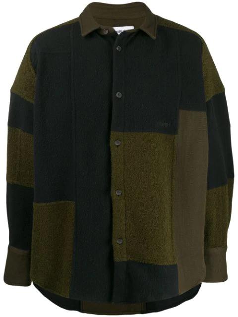 patchwork fleece jacket by AMBUSH