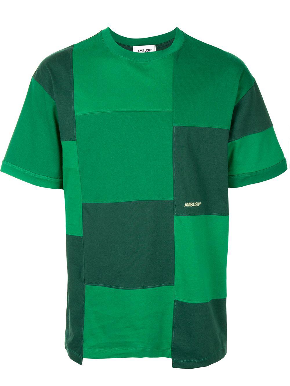 patchwork short-sleeve T-shirt by AMBUSH