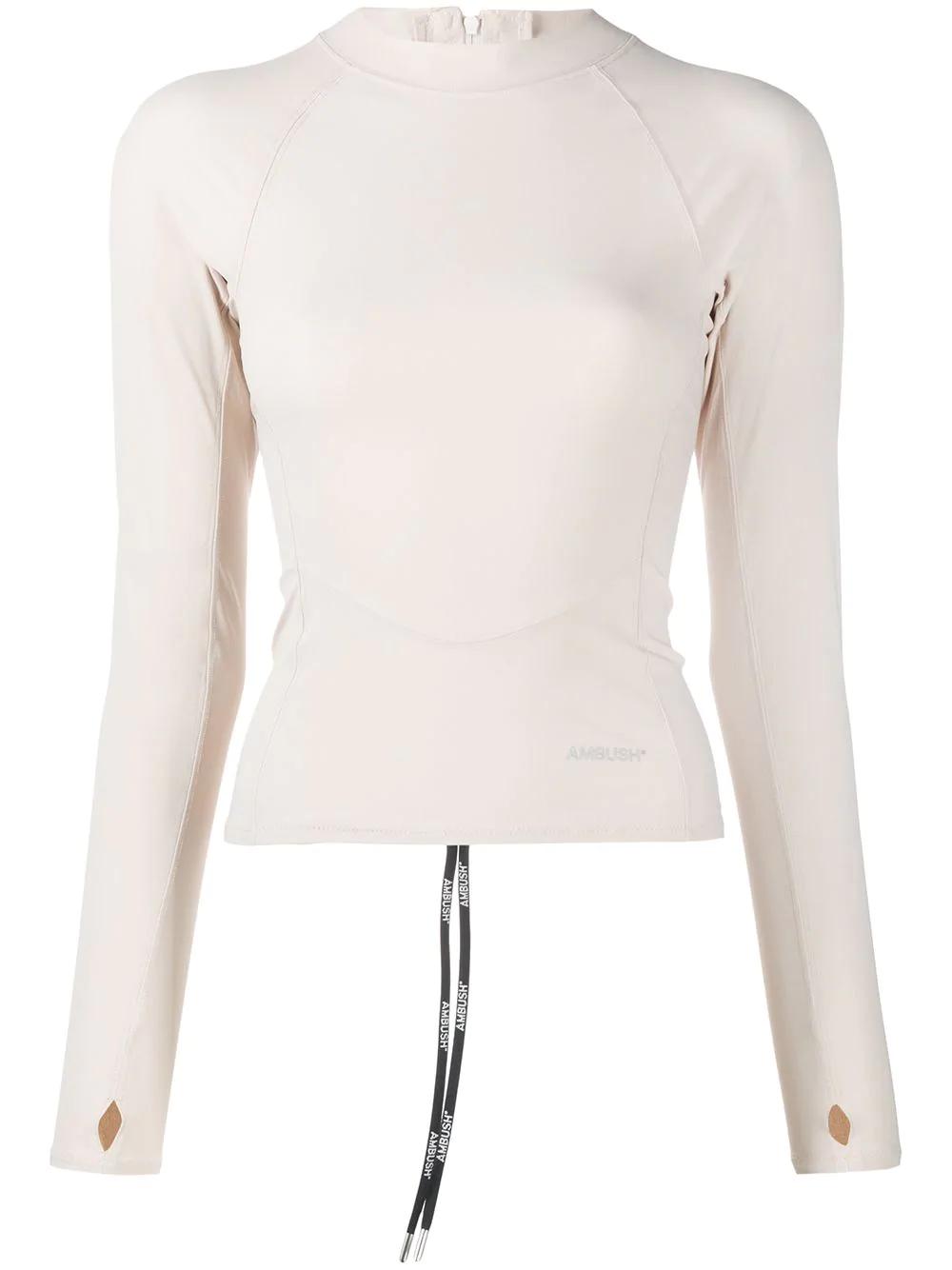 rear zip fastening top by AMBUSH