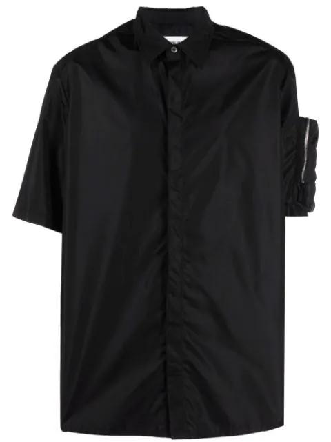 short-sleeved zip-pocket shirt by AMBUSH