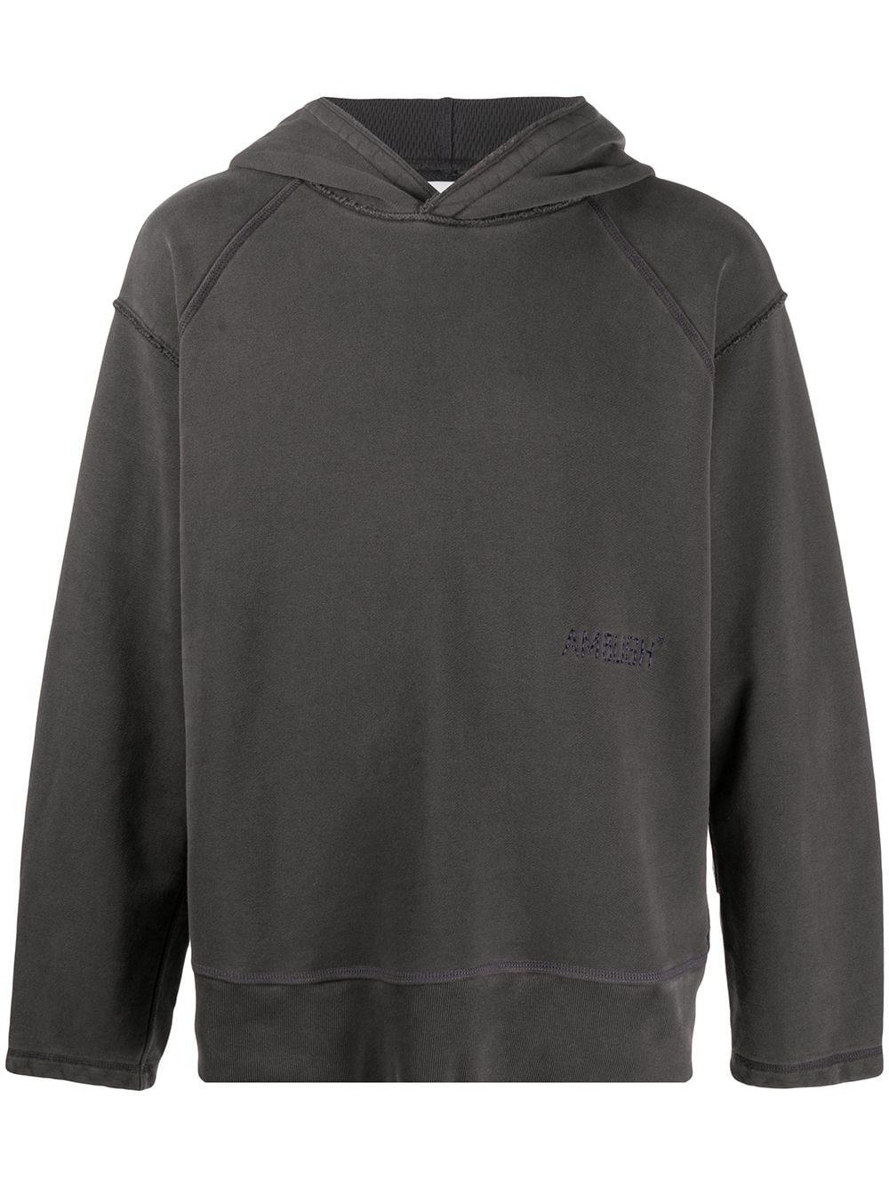 stitch-logo hoodie by AMBUSH