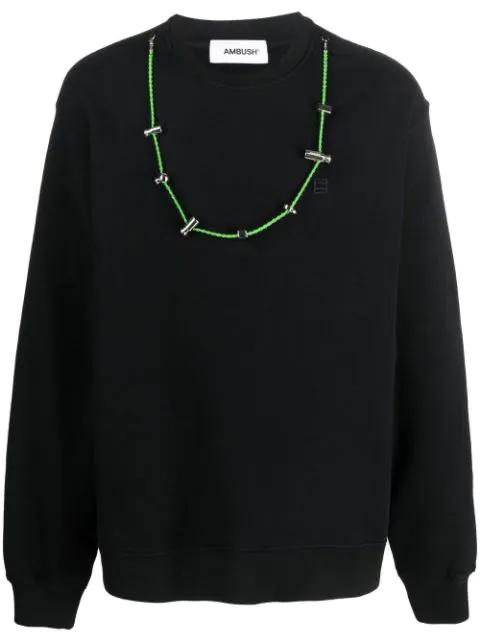 stoppers crew neck sweatshirt by AMBUSH