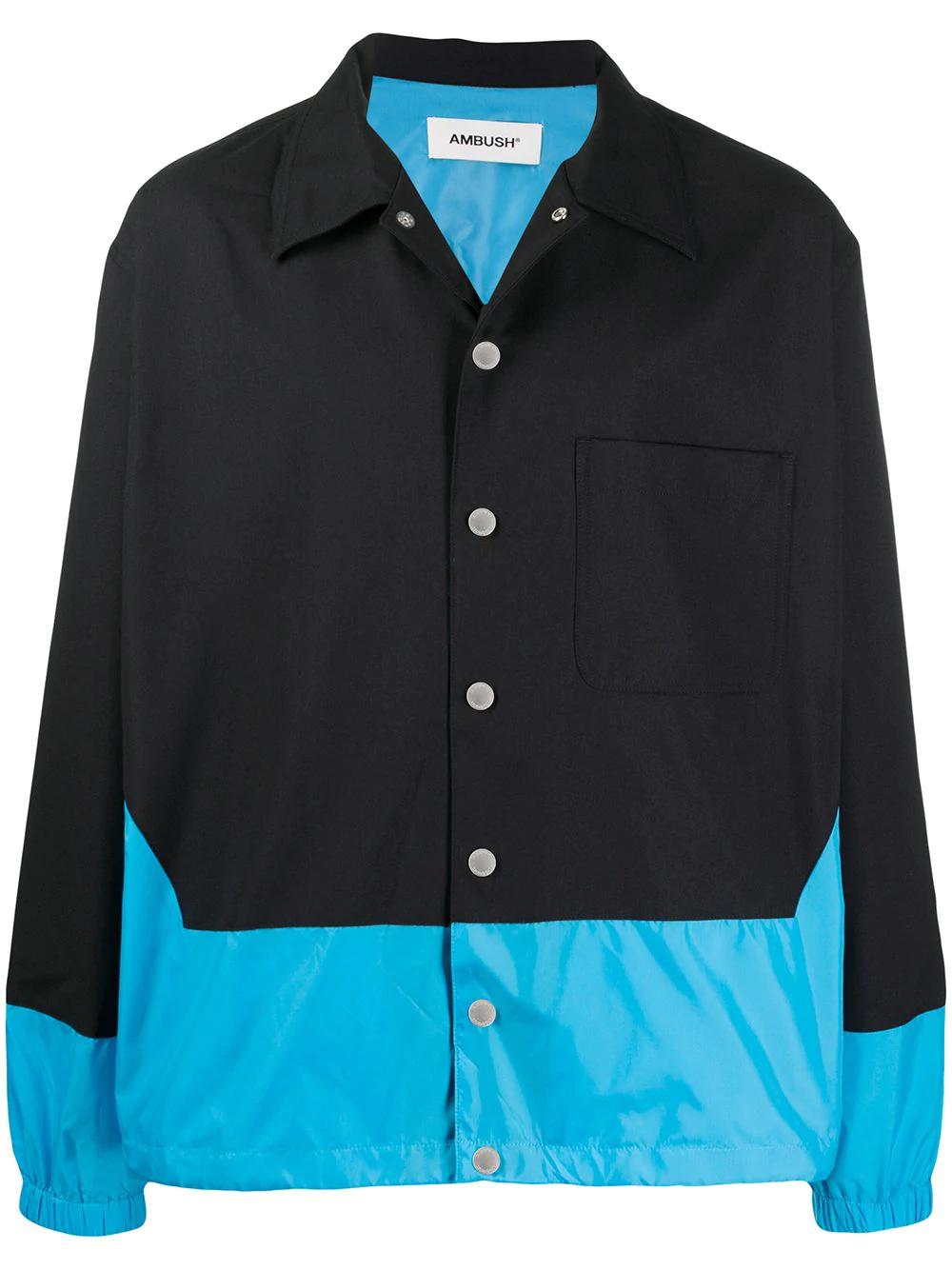 two-tone buttoned jacket by AMBUSH