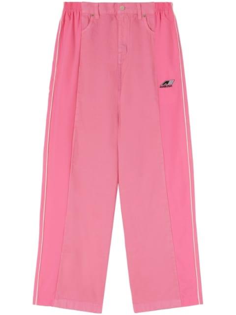 wide-leg panelled trousers by AMBUSH