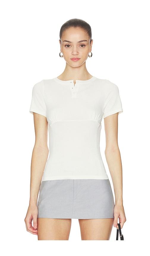 Amelie Teje Bruni Blouse in White by AMELIE TEJE