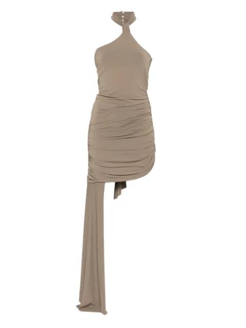 draped mini dress by AMEN
