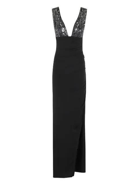 sequin-embellished evening dress by AMEN