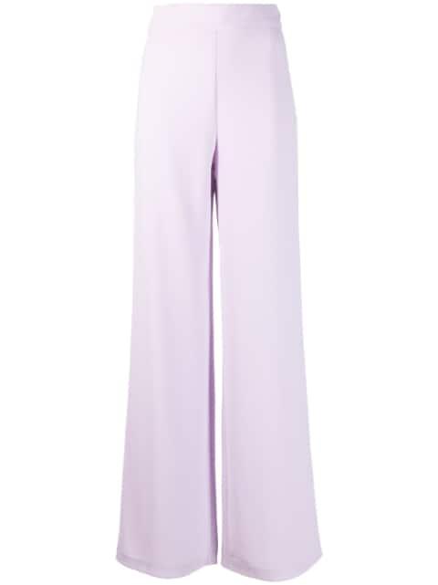 wide-leg high-waisted trousers by AMEN