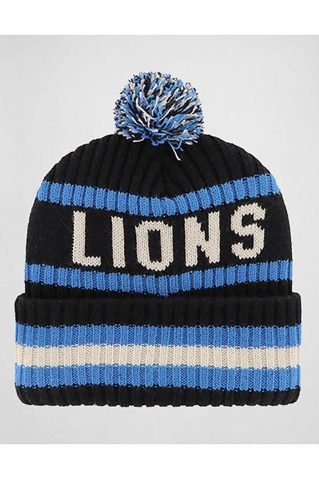 '47 Brand Detroit Lions Bering Cuff Knit Beanie Men's Black by undefined '47 Brand Detroit Lions Bering Cuff Knit Beanie Men's Black by undefined