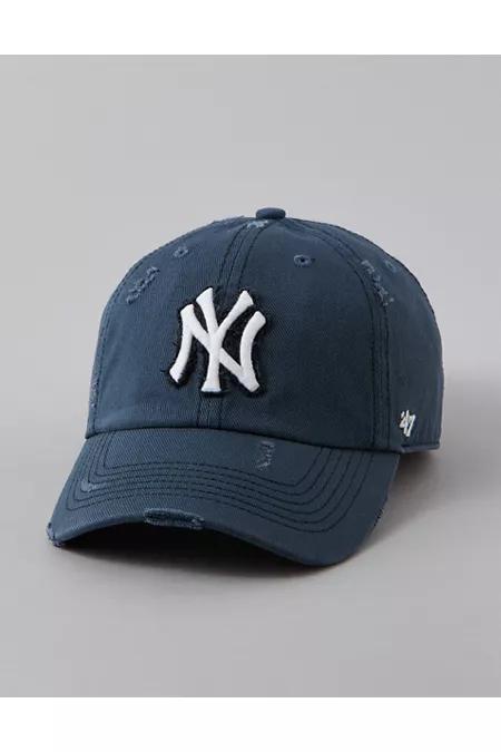 '47 Distressed New York Yankees Baseball Hat Men's Navy by AMERICAN EAGLE