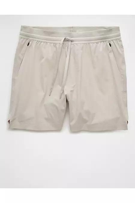 AE 24/7 5 Lined Training Short Men's Gray by AMERICAN EAGLE