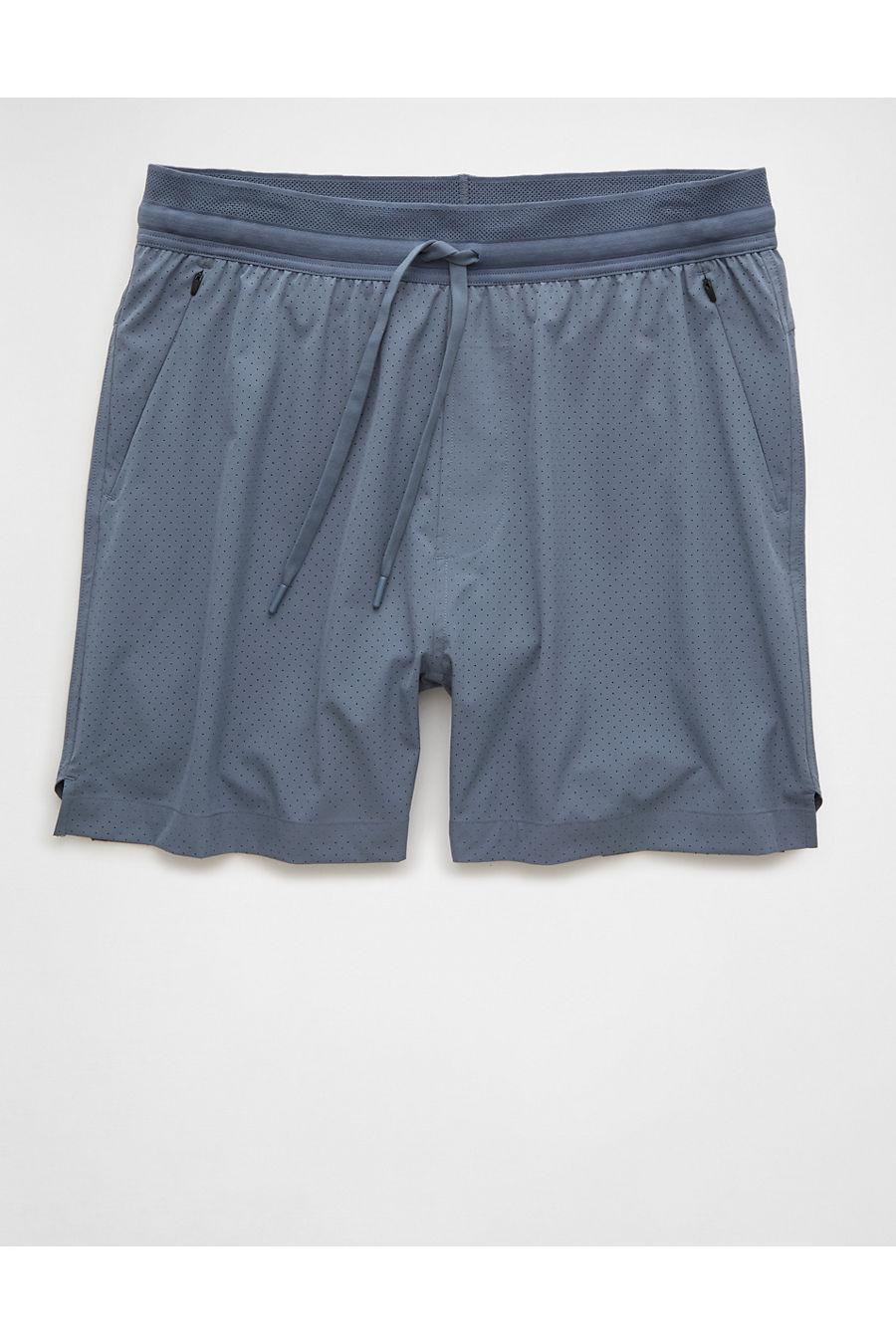AE 24/7 5ined Training Short Men's Navy by AMERICAN EAGLE