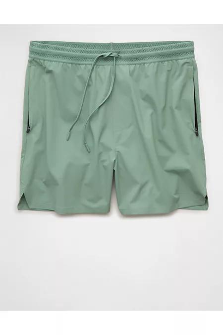 AE 24/7 Lined Traininghort Men's Deep Forest by AMERICAN EAGLE