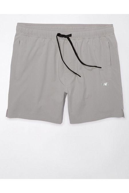 AE 247 6 Training Short Men's Light Gray by AMERICAN EAGLE