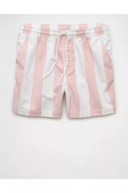 AE 5" Flex Swim Trunk Men's Pink Tropics by AMERICAN EAGLE AE 5" Flex Swim Trunk Men's Pink Tropics by AMERICAN EAGLE