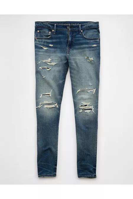 AE AirFlex+ TENCEL™ Fibers Athletic Skinny Jean Men's Medium Tinted by AMERICAN EAGLE AE AirFlex+ TENCEL™ Fibers Athletic Skinny Jean Men's Medium Tinted by AMERICAN EAGLE