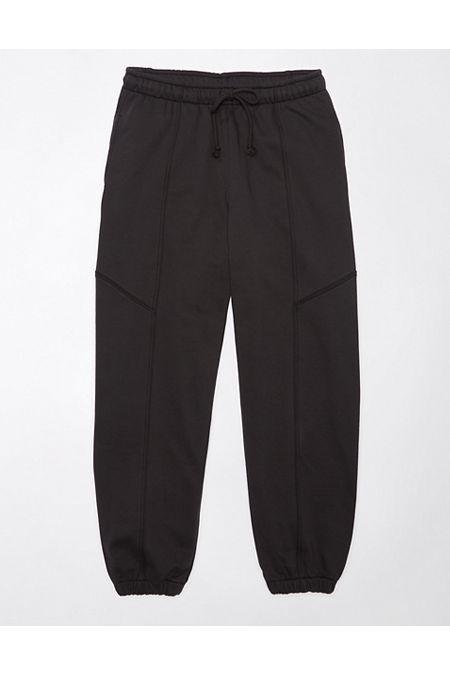 AE Baggy Parachute Jogger Women's Charcoal S by AMERICAN EAGLE