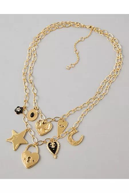 AE Bar Layering Necklace Women's Gold by AMERICAN EAGLE