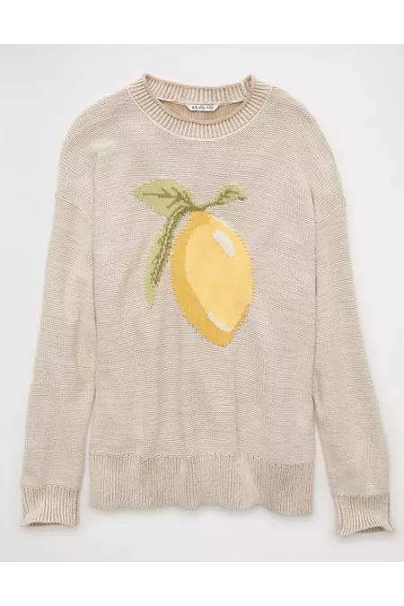 AE Big Hug Oversizedweater Women's Brown by AMERICAN EAGLE