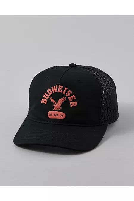 AE Budweiser Trucker Hat Men's Black by AMERICAN EAGLE