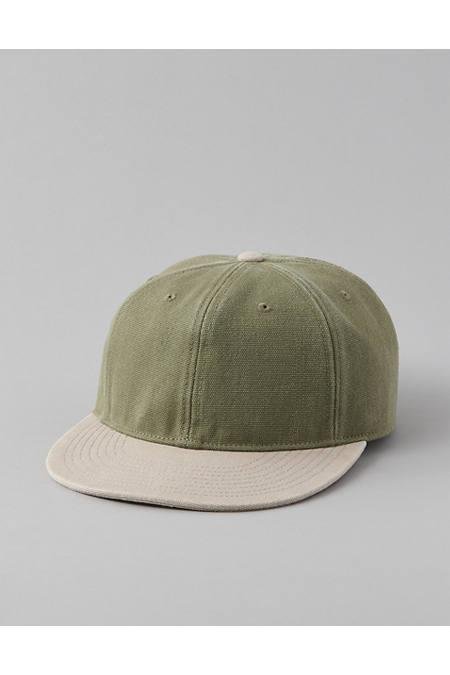 AE Canvas Field Hat Men's Olive One Size by AMERICAN EAGLE