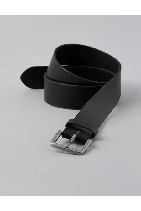 AE Casual Leather Belt Men's Black by AMERICAN EAGLE AE Casual Leather Belt Men's Black by AMERICAN EAGLE