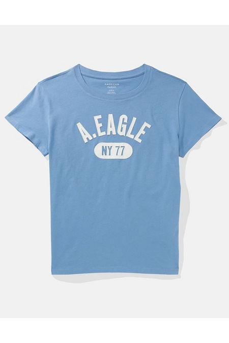AE Classic Graphic Tee Women's Blue XXS by AMERICAN EAGLE