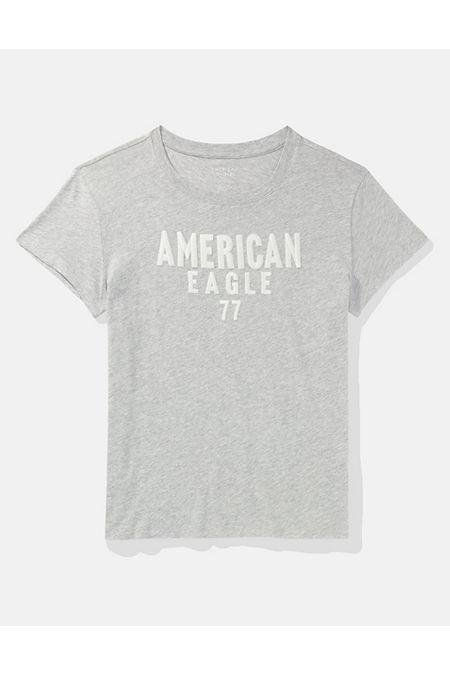 AE Classic Graphic Tee Women's Heather Gray XXS by AMERICAN EAGLE